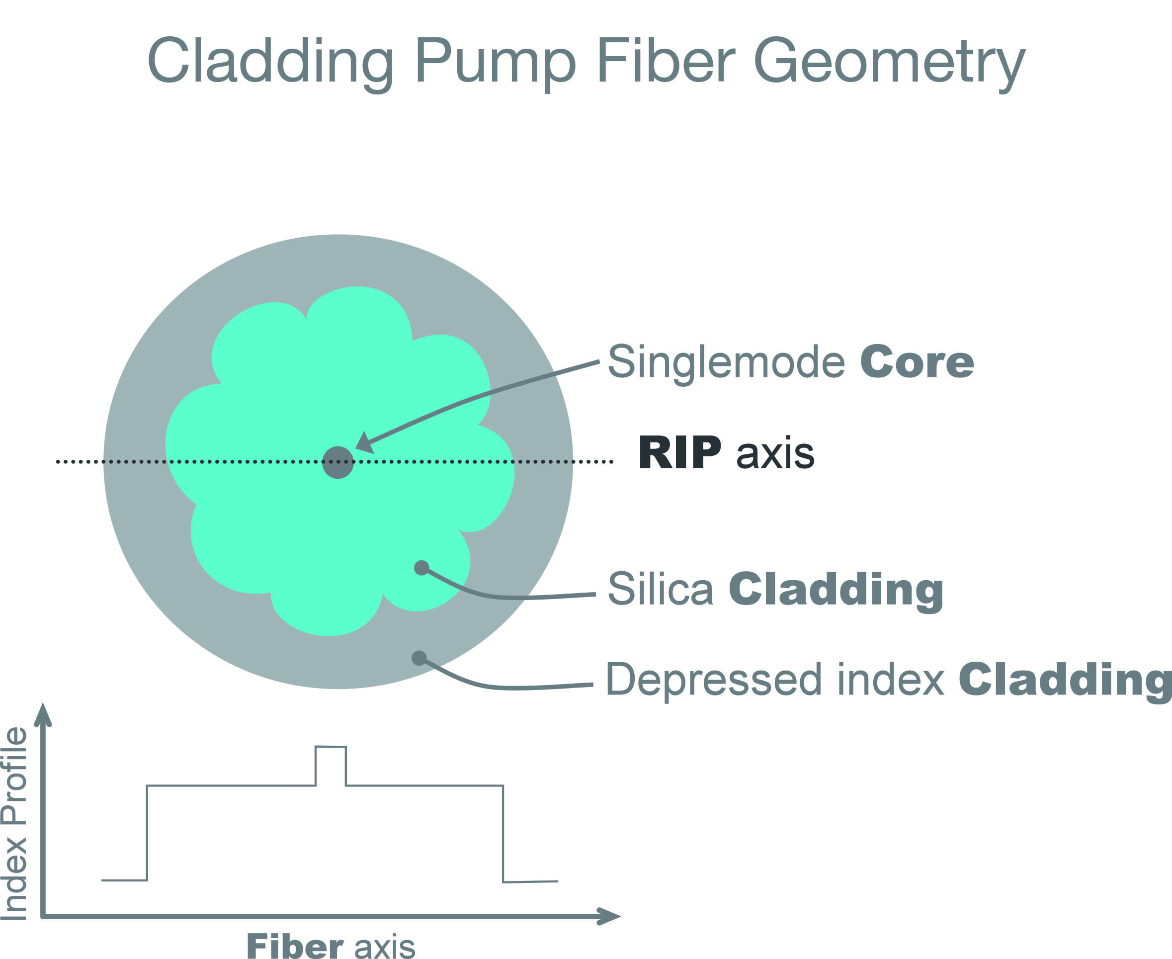 Cladding Pump Fiber