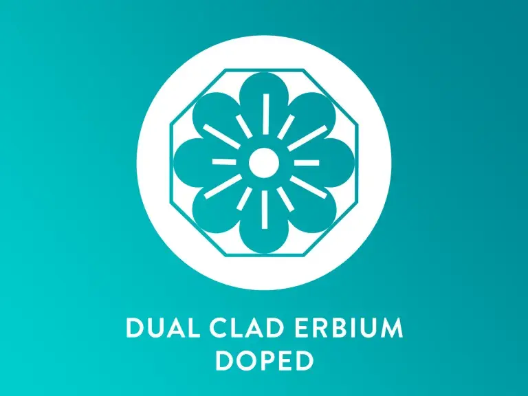 Fibercore Dual Clad Erbium Doped Fiber