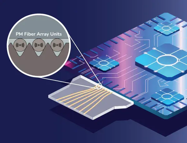 Bridge Fibers used in Co Packaged Optics
