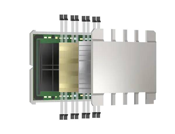 Co Packaged Optics on Chip