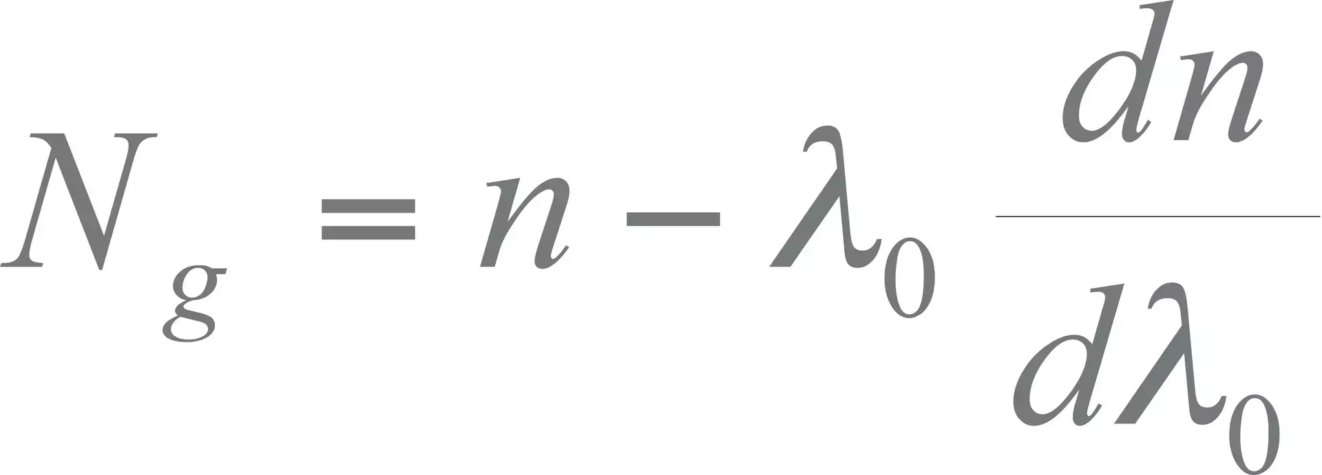 Group Index and Velocity