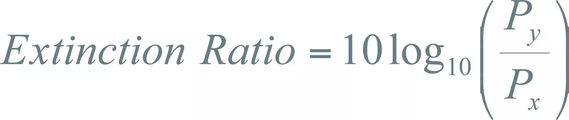 Polarization Extinction Ratio (PER)