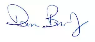 Dom Brady Signature